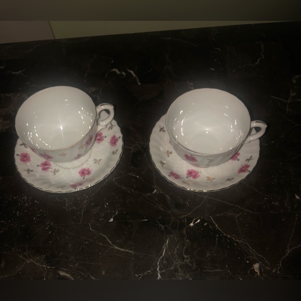 Tea Cups with Saucers made in Japan